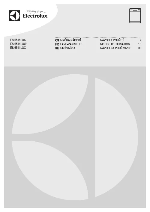 Mode d'emploi ELECTROLUX ESI6511LOX