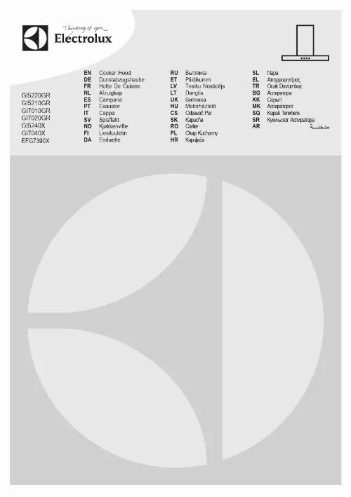 Mode d'emploi ELECTROLUX GI7040X