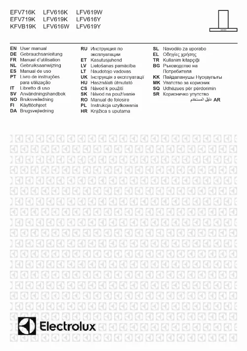 Mode d'emploi ELECTROLUX KFVB19K