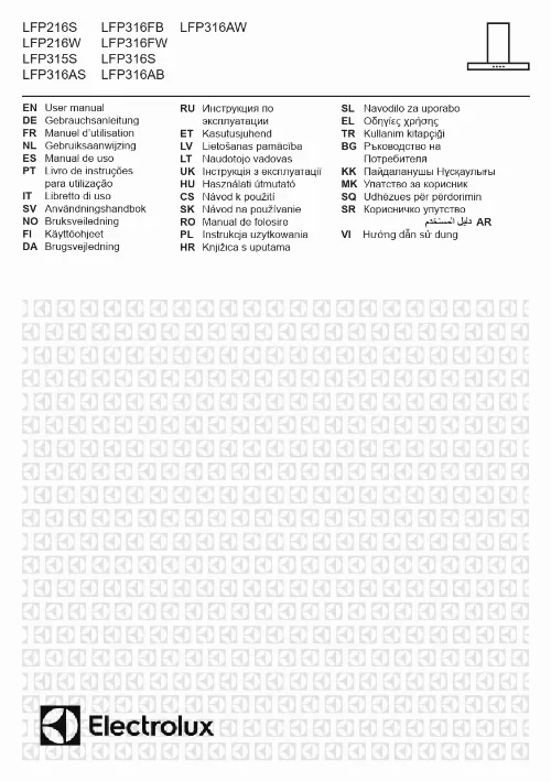 Mode d'emploi ELECTROLUX LFP316FB