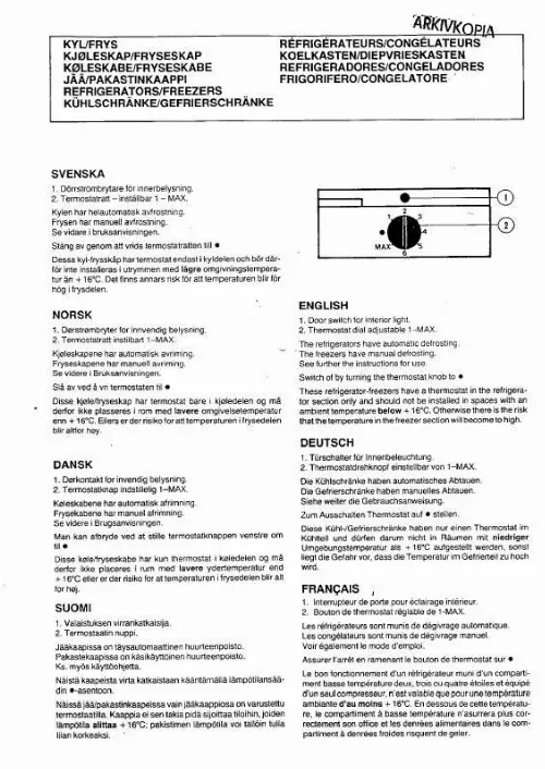 Mode d'emploi ELEKTRA EFK350