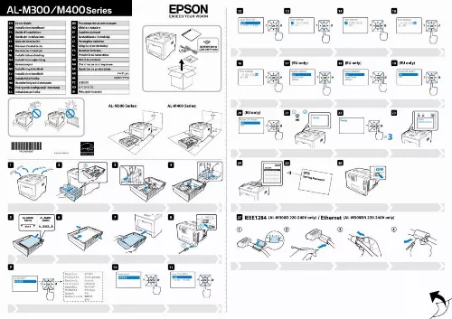 Mode d'emploi EPSON AL-M400