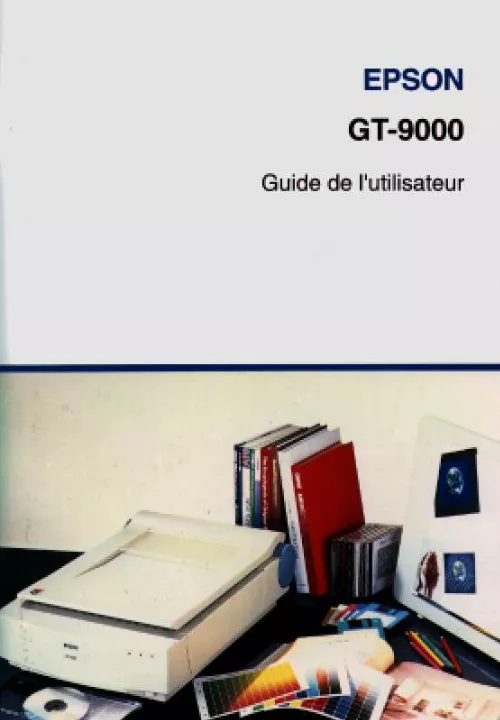 Mode d'emploi EPSON GT-9000