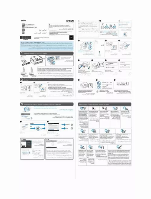 Mode d'emploi EPSON WORKFORCE M200