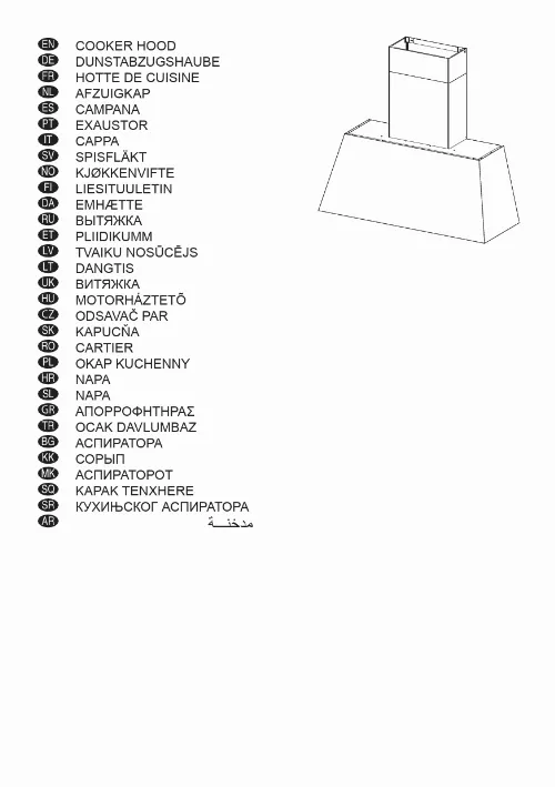 Mode d'emploi FABER CHLOE XL ISLAND