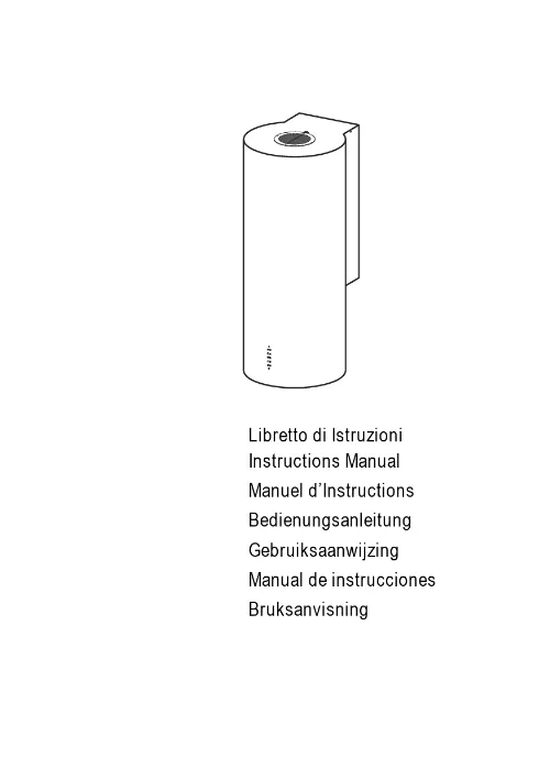 Mode d'emploi FABER CYLINDRA EV8