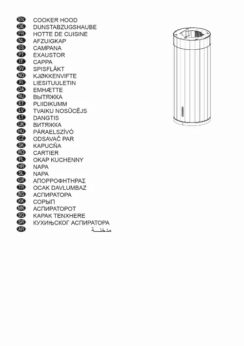 Mode d'emploi FABER T-LIGHT