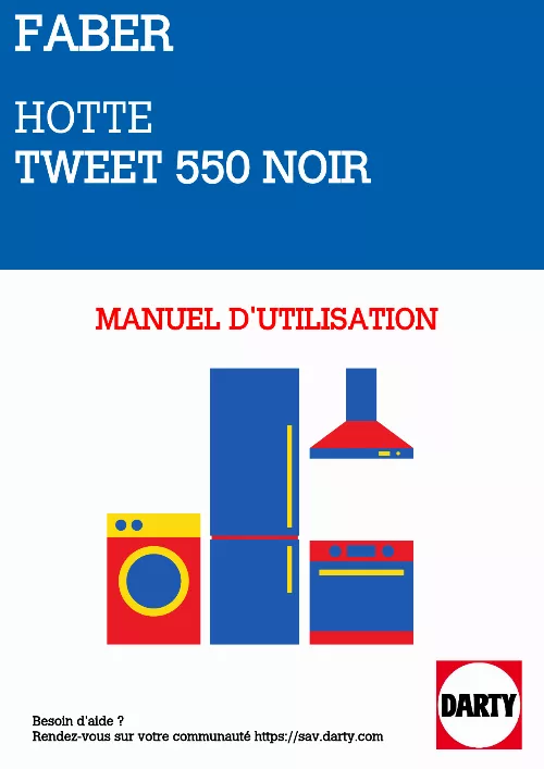 Mode d'emploi FABER TWEET 550