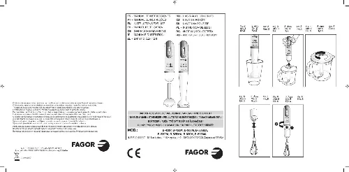 Mode d'emploi FAGOR B-450P