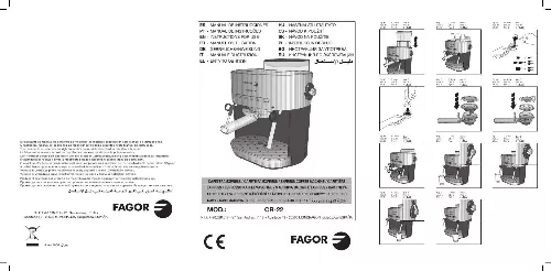 Mode d'emploi FAGOR CR-22
