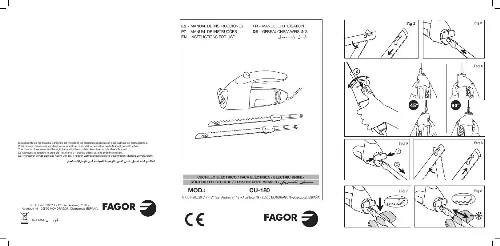 Mode d'emploi FAGOR CU-180