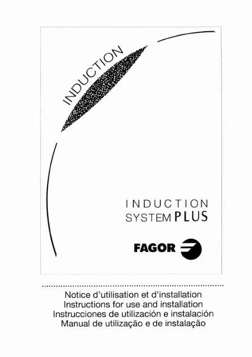 Mode d'emploi FAGOR FI3-4B