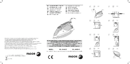 Mode d'emploi FAGOR PL-2450 E
