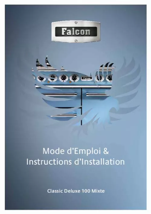 Mode d'emploi FALCON CDL100DFRP/C-EU