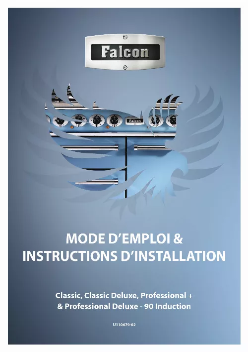 Mode d'emploi FALCON CLASSIC 90DF CLAS90DFCR/C-EU