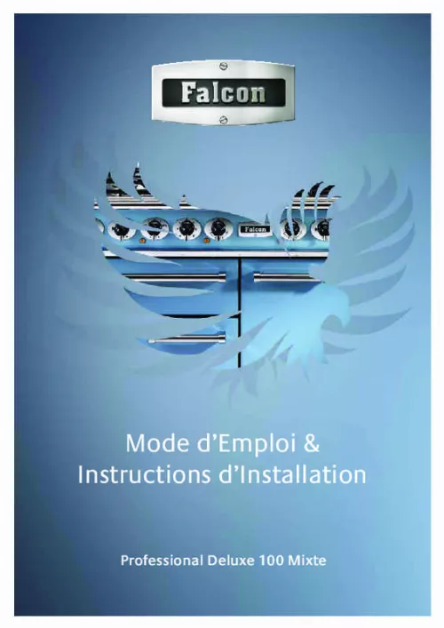 Mode d'emploi FALCON PDL100DFGB/C-EU