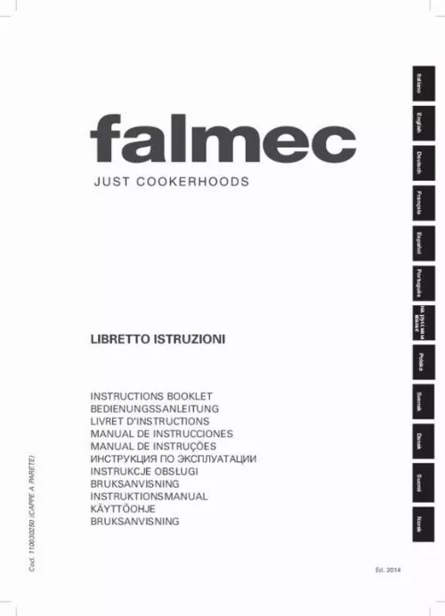 Mode d'emploi FALMEC CORDOWN3421