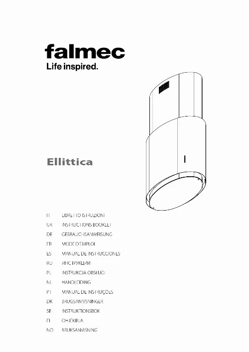 Mode d'emploi FALMEC Ellittica