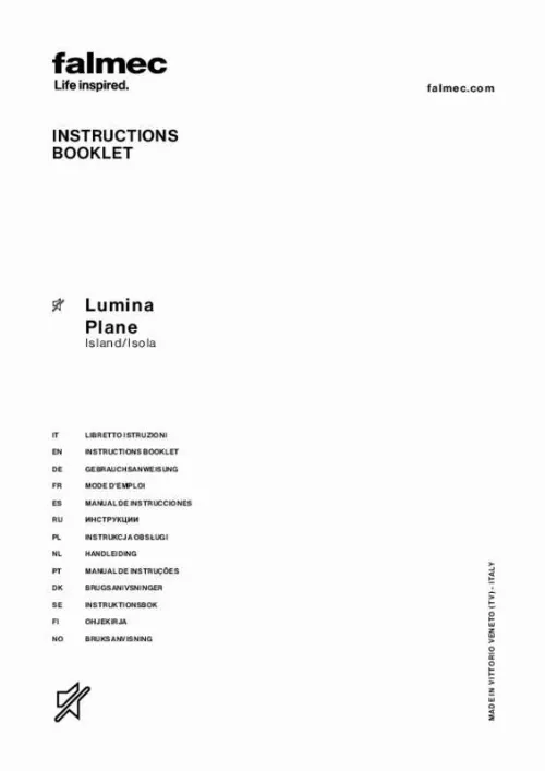 Mode d'emploi FALMEC LUMINA2420