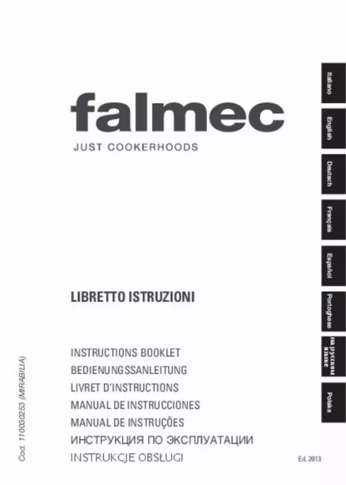 Mode d'emploi FALMEC MANHAT1220