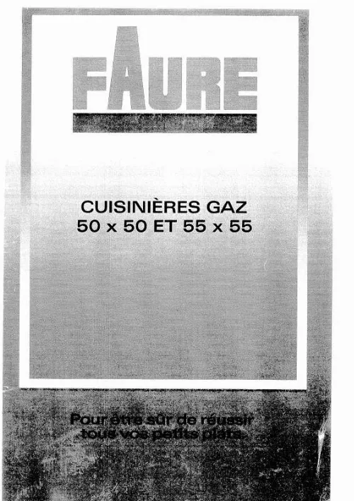 Mode d'emploi FAURE CCG529C