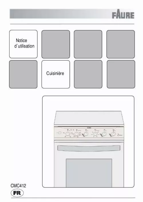 Mode d'emploi FAURE CMC412W