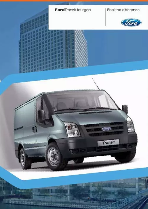 Mode d'emploi FORD TRANSIT