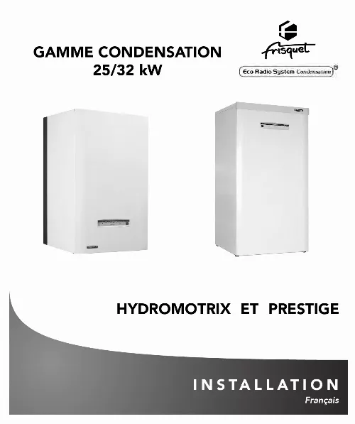 Mode d'emploi FRISQUET PRESTIGE CONDENSATION V