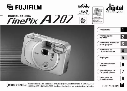 Mode d'emploi FUJIFILM A202