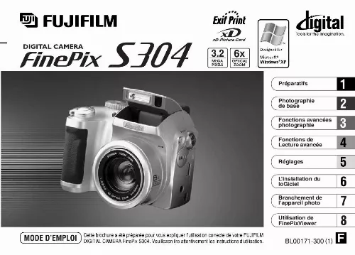 Mode d'emploi FUJIFILM S304