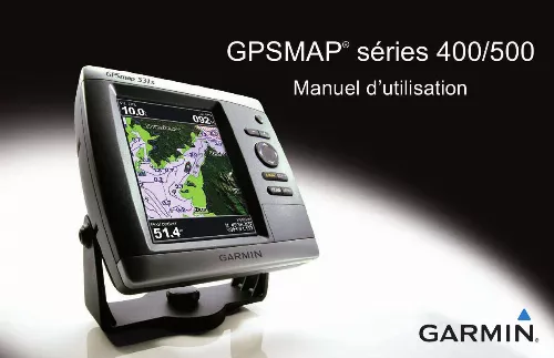 Mode d'emploi GARMIN GPSMAP 520/520S