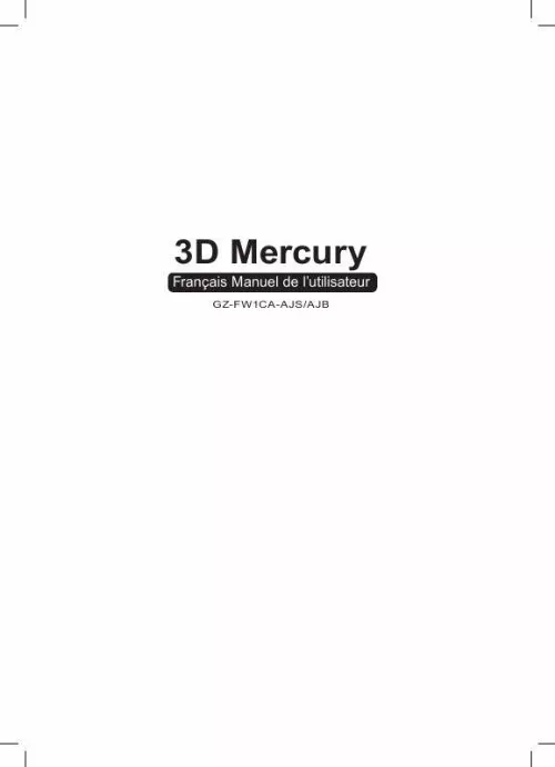Mode d'emploi GIGABYTE 3D MERCURY