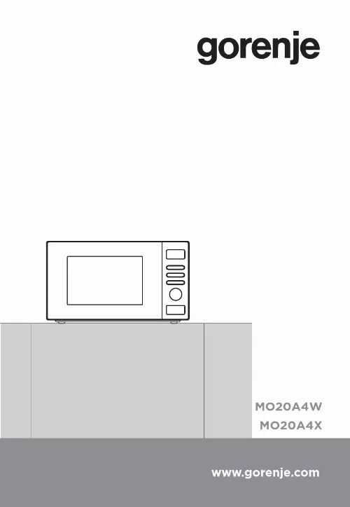 Mode d'emploi GORENJE MO23A4X