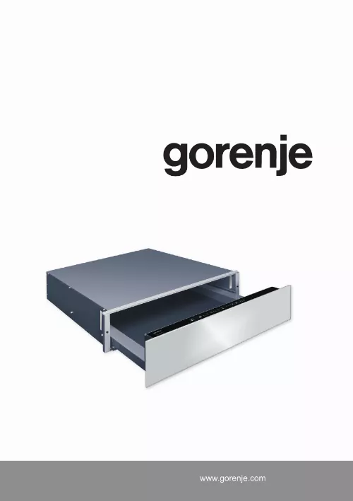 Mode d'emploi GORENJE WD1410X