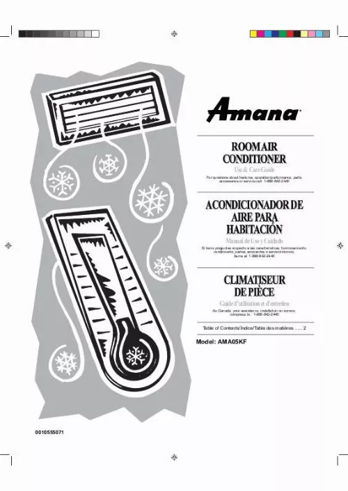 Mode d'emploi HAIER AMA05KF