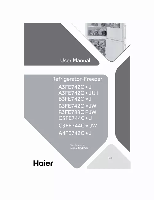 Mode d'emploi HAIER B3FE 742CMJW