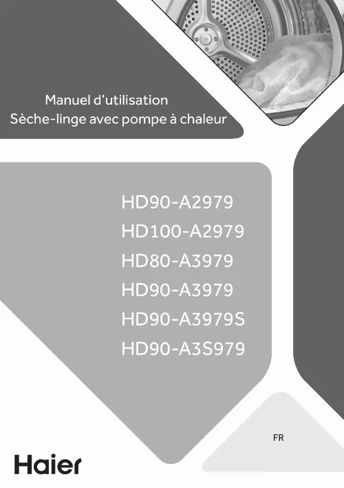 Mode d'emploi HAIER HD100-A2979-FR