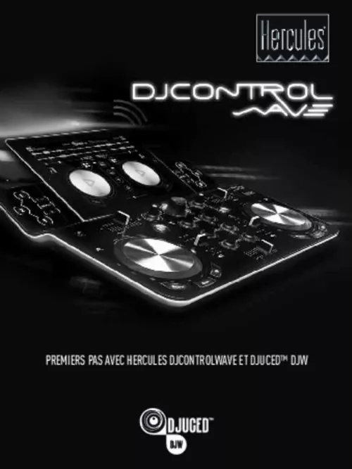 Mode d'emploi HERCULES DJCONTROLWAVE