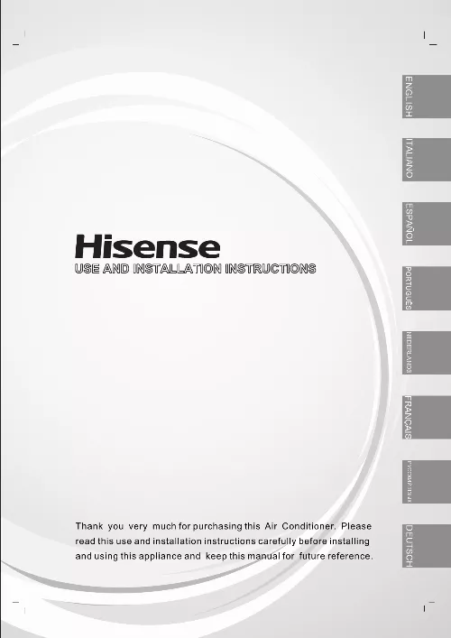 Mode d'emploi HISENSE APC12