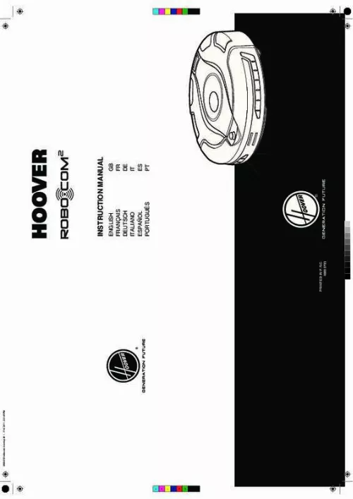 Mode d'emploi HOOVER RBC003