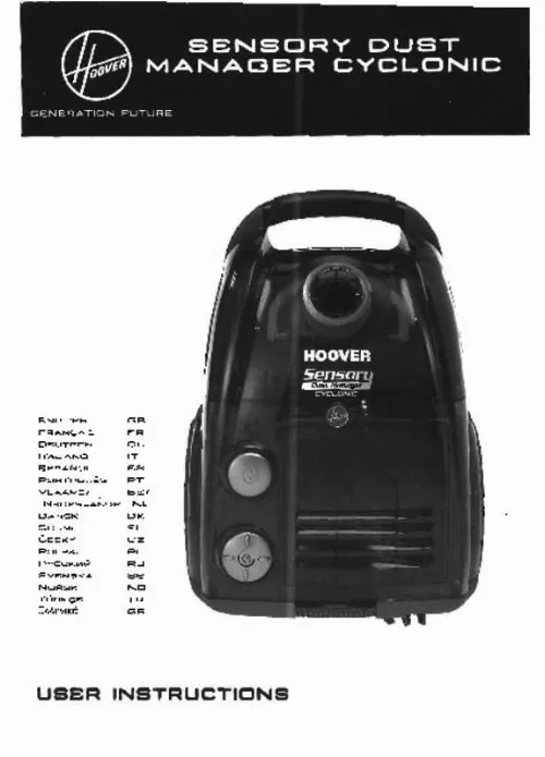 Mode d'emploi HOOVER TC 5235