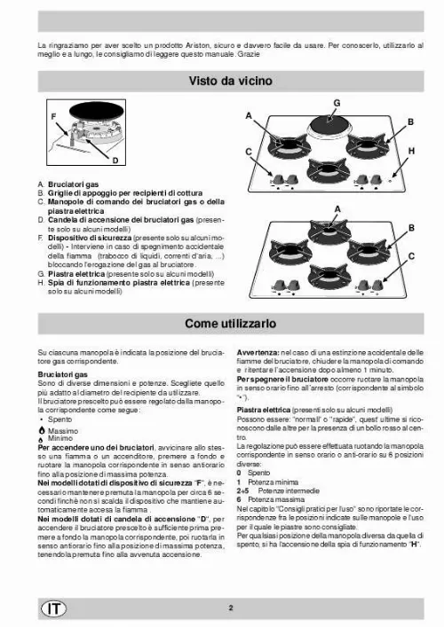 Mode d'emploi HOTPOINT TD 640 ES