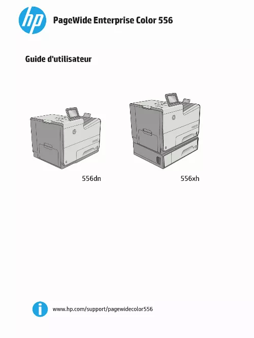 Mode d'emploi HP 556XH