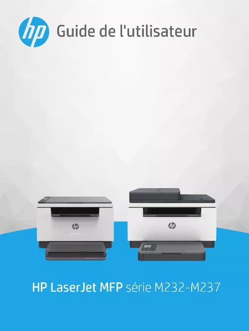 Mode d'emploi HP COLORJET PRO M234SDW