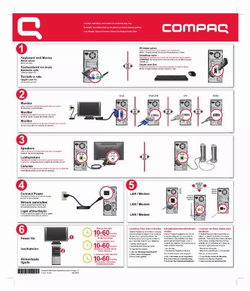 Mode d'emploi HP COMPAQ PRESARIO SG3200