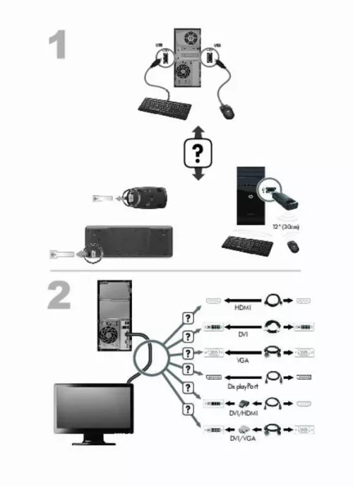 Mode d'emploi HP COMPAQ 100-130EF (E8T36EA)