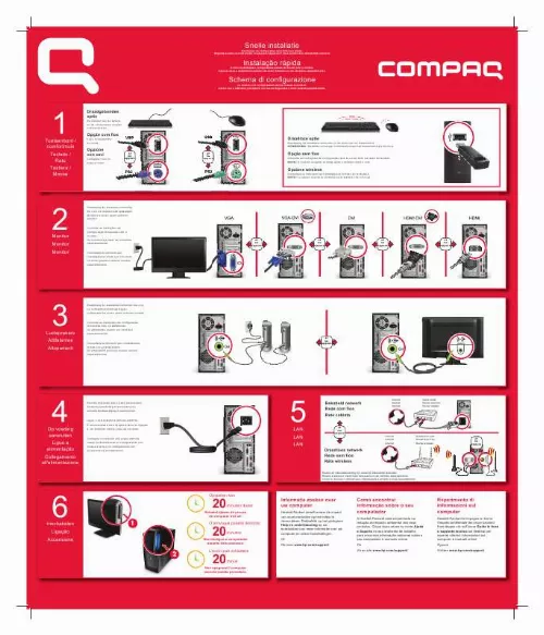 Mode d'emploi HP COMPAQ PRESARIO CQ5103