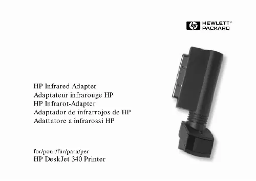 Mode d'emploi HP DESKJET 340