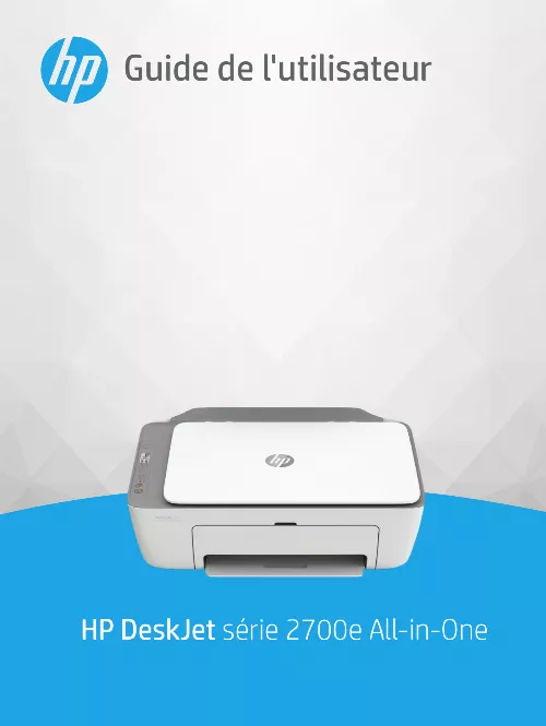 Mode d'emploi HP DESKJET 2710E