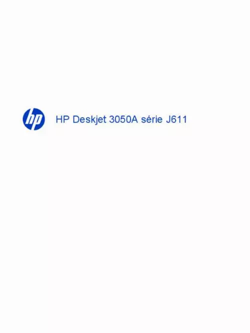 Mode d'emploi HP DESKJET DJ3055A